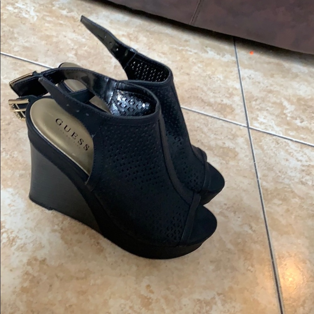 Black Guess Heels
